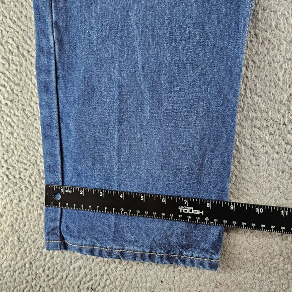 Carhartt FR Jeans Mens 36x32 Blue Denim Flame Resistant Relaxed Fit CAT 2 Work - Picture 12 of 16